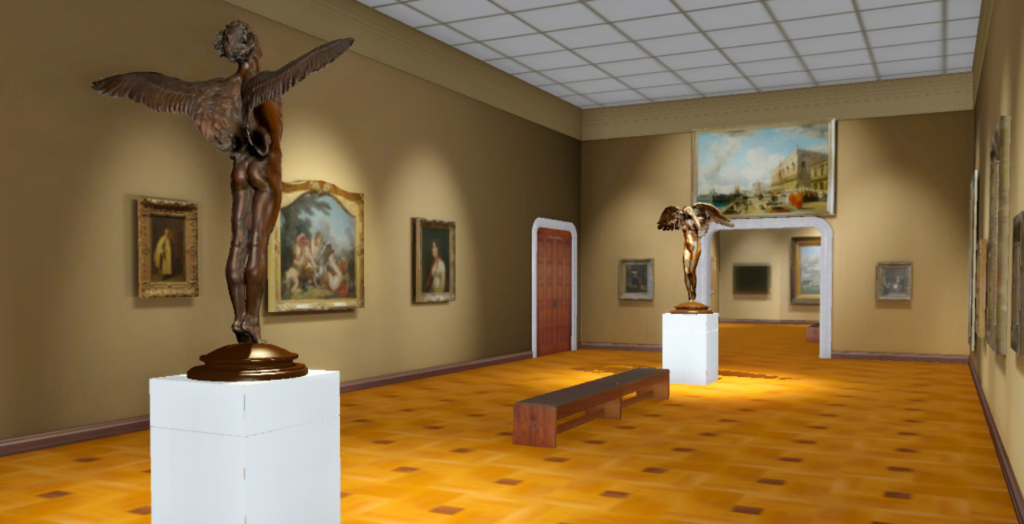 Virtual Art museum Immersive Worlds